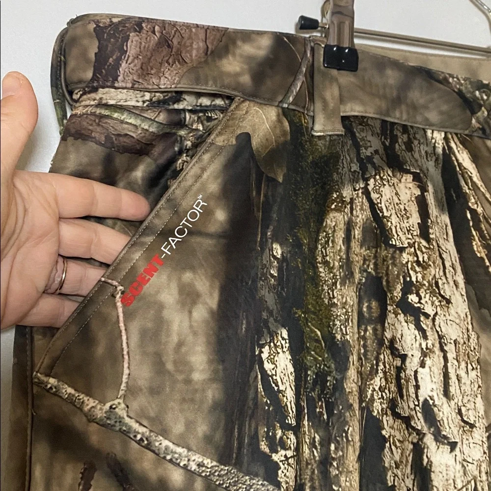 Mossy‎ Oak Mens Performance Camo Hunting Pants Mens 3XL 48-50 Scent Factor TP114